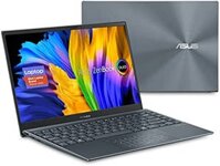 Laptop ASUS ZenBook 13 siêu mỏng, màn hình OLED FHD không viền 13,3 inch, AMD Ryzen 7 5700U, RAM 8GB LPDDR4X, SSD PCIe 512GB, tích hợp NumberPad, kết nối Wi-Fi 5, hệ điều hành Windows 10 Home, màu xám thông, mã sản phẩm UM325UA-DS71.