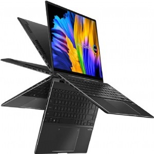 Laptop Asus Zenbook 14 Flip OLED UP5401ZA-KN101W - Intel i7-12700H, Iris Xe Graphics, Ram 16GB DDR5, SSD 512GB, 14 Inch OLED