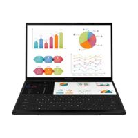 Laptop Asus Zenbook Duo UX8406MA PZ142W | CPU Ultra 9-185H | RAM 32GB LPDDR5x | SSD 1TB PCIe | VGA Onboard | 2 x 14.0 QHD 3K OLED, 100% DCI-P3 & 120Hz | Win11