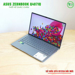 Laptop Asus Zenbook Q407IQ-BR5N4 - AMD Ryzen 5 4500U, 8GB RAM, SSD 256GB, Nvidia Geforce MX350 2GB, 14 inch