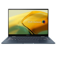 Laptop Asus Zenbook UX3402VA-KM068W (Core i7 1360P/ 16GB/ 512GB SSD/ Intel Iris Xe Graphics/ 14.0inch WQXGA/ Windows 11 Home/ Blue/ Vỏ nhôm/ Túi Sleeve/ USB-A to RJ45)