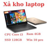 Laptop Core i3 Ram 4GB SSD 128GB Tặng kèm Sạc
