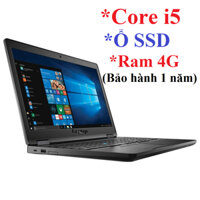 Laptop Core I5 SSD Ram 4G Chính Hãng (Bảo Hành 1 Năm)