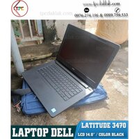 Laptop Cũ Dak Lak | Dell Latitude 3470/ Intel Core I5 6200U/ Ram 8GB/ SSD 256GB/ HD Graphics 520/ LCD 14.0" HD