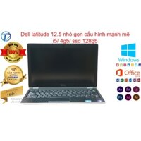 Laptop cũ dell latitude e6230 i5 4gb ssd 128gb 12.5in HD - laptop mỏng nhẹ cho văn phòng BH 1 đổi 1