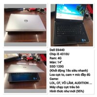 Laptop Cũ Dell Latitude E6440 i5-4200M, RAM 4GB, SSD 120GB, 14” HD