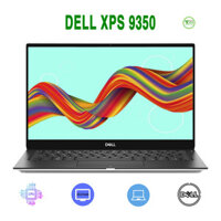 Laptop Cũ Dell XPS 13 9350 | i7-6500U | RAM 8 GB | SSD 256 GB | Card On | Màn 13.3" FullHD