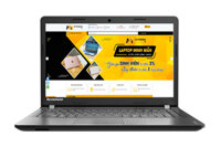 Laptop Cũ Giá rẻ Lenovo Ideapad 110-IBK N3710/ Ram 4G/ SSD128/ 15.6inch/ Full Phím Sô/ Vân Chống Trầy/ Giá rẻ