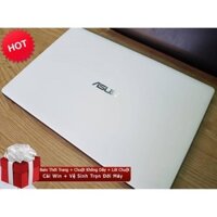 Laptop Cũ Rẻ Asus X553MA Trắng Mỏng Nhẹ Ram 8G SSD Màn To Pin Trâu Trắng Đẹp Keeng