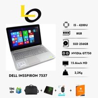 Laptop cũ rẻ Dell 7537 Core i5 Ram 8Gb Màn To / Card Rời / Máy bền bỉ Chạy 24/24