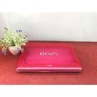 Laptop cũ Sony Vaio hồng - Core I5 520M - RAM 4GB - HDD 160GB - 14 inch HD