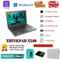 Laptop cũ Thinkpad X240 I5-4200U/8GB/256GB/12.5 inch HD, laptop doanh nhân nhỏ gọn siêu bền, văn phòng, giải trí