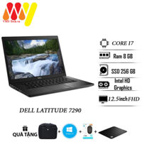 Laptop Dell 7290,E7290 giá siêu tốt, core i7. i5,Ram 8gb, ổ cứng SSD 256gb,màn hình 12.5HD, laptop văn phòng giá rẻ lướt 99%