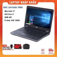 Laptop DELL 7440 i7 | 4G | SSD 128Gb | 14" | WIN 10 - Hàng nhập khẩu