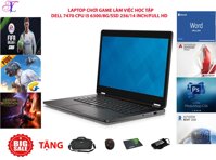 Laptop dell 7470 chip i5 6300u/8g/ssd 256/full HD