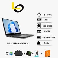 Laptop Dell 7490 Core i7 8th/Ram 16Gb/Màn Full HD - IPS/Mỏng Nhẹ Đẹp Keng HÀNG USA