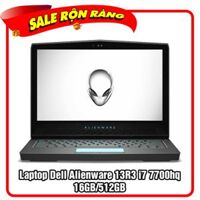 Laptop Dell Alienware 13R3 i7 7700hq 16GB/512GB SSD Màn 13.3in