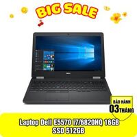 Laptop Dell E5570 i7/6820HQ 16GB/SSD 512GB