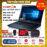 Laptop DELL E6510 - Core i5, Ram 4G, HDD 250Gb, 15.6 inch - Hàng nhập khẩu
