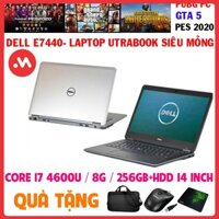 Laptop DELL E7440 -  i7 4600U, laptop cũ chơi game cơ bản đồ họa - Hàng nhập khẩu USA