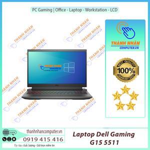 Laptop Dell Gaming G15 5511 P105F006AGR - Intel Core i7, 8GB RAM, SSD 512GB, Intel UHD Graphics + Nvidia GeForce RTX 3050, 15.6 inch