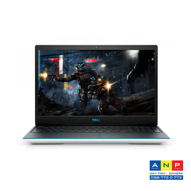 Laptop Dell Gaming G3 15 G3500CW P89F002G3500CW - Intel Core i7-10750H, 16GB RAM, HDD 1TB + SSD 256GB, Nvidia Geforce GTX 1650Ti 4GB GDDR6, 15.6 inch