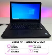 Laptop Dell Inspiron 14 3467 - Cũ Đẹp