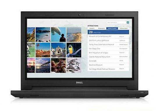 Laptop Dell Inspiron 14 3467 C4I51107 - Intel i5-7200U, RAM 4GB, HDD 1TB,Intel HD Graphics 620,  14 inches