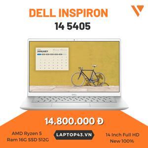 Laptop Dell Inspiron 14 5405- AMD Ryzen 5-4500U, 16GB RAM, 512GB SSD, AMD Radeon Graphics, 14 inch