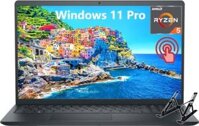 Laptop Dell Inspiron 15 3535 2024: Màn Hình Cảm Ứng Full HD 15.6, AMD Ryzen 5 7530U, RAM 32GB, SSD 2TB, Win 11, Dành cho Doanh Nhân và Sinh Viên, Kèm Đế Laptop