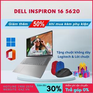Laptop Dell Inspiron 16 5620 i5P165W11SLU - Intel Core i5-1240P, 16GB RAM, SSD 512GB, Intel Iris Xe Graphics, 16 inch