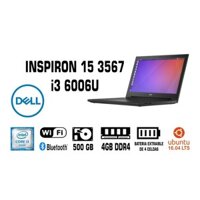 Laptop Dell Inspiron 3567 i3 6006U/4GB/1TB