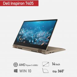 Laptop Dell Inspiron 7405 - AMD Ryzen R5-4500U, 8GB RAM, SSD 256GB, AMD Radeon Graphics, 14 inch
