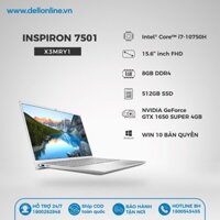 Laptop Dell Inspiron 7501 (X3MRY1)