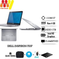 Laptop Dell Inspiron 7537 cấu hình mạnh mẽ, Core i7, Ram 8gb, ổ cứng 1TB, VGA rời, màn 15.6HD, laptop văn phòng zin lướt