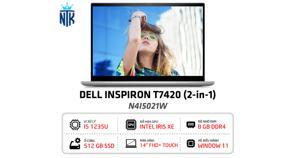 Laptop Dell Inspiron T7420 N4I5021W - Intel Core i5-1235U, 8GB RAM, SSD 512GB, Intel Iris Xe Graphics, 14 inch