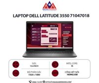 Laptop Dell Latitude 3550 71047018 (i5 1335U/ Ram 16GB/ SSD 512GB/ Windows 11/ 1Y/ Xám đen)