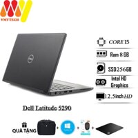Laptop Dell Latitude 5290, Core i5 8250U, Ram 8GB, SSD 256GB, màn hình 12.5inch HD, laptop sinh viên giá rẻ kèm quà tặng