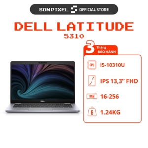 Laptop Dell Latitude 5310 - Intel Core i5-10310U, 16GB RAM, SSD 256GB, Intel UHD Graphics, 13.3 inch