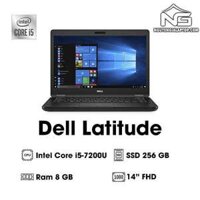 Laptop Dell Latitude 5480 (Intel Core i5-7200U/ 8GB DDR4/ SSD 256GB/ 14″ FHD)