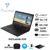 Laptop Dell Latitude 5550 giá cực tốt, Core i7-5600U, Ram 4GB, SSD 128GB, màn hình 15.6 Full HD, tặng kèm bộ quà cao cấp