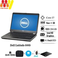 Laptop Dell Latitude 6440, E6440, Core i7-4600M, Ram 4GB, SSD 128GB, VGA, 14inch HD, Laptop giá rẻ