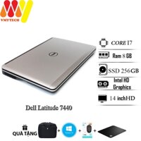 Laptop Dell Latitude 7440 E7440 giá rẻ, Core i7, Ram 8gb, ổ cứng SSD 256gb, màn 14inch FHD cảm ứng, laptop cũ giá rẻ 99%