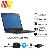 Laptop Dell Latitude 7470, E7470 hàng cao cấp, màn 14 FHD, Core i7, Ram 8gb, ổ cứng SSD 256gb, laptop văn phòng lướt 99%
