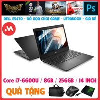 Laptop Dell Latitude E5470 core i7 6820hq, laptop cũ chơi game cơ bản đồ họa - Hàng nhập khẩu USA
