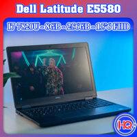 Laptop Dell Latitude E5580 Thiết Kế Đồ Họa, Core i7-7820HQ, Ram 8GB, SSD 256GB, Màn 15.6 inch FHD