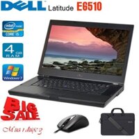 Laptop DELL latitude E6510 core i5 / Ram 4Gb / HDD 250gb /VGA rời/ 15.6"inh Tặng túi,