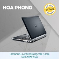 Laptop Dell Latitude E6520 Core i5 2520/ram 4G /HDD 250G Vga HD Màn 15.6 - Tặng túi + chuột Không dây