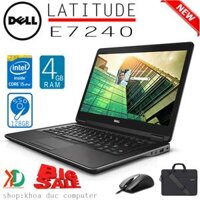 Laptop Dell Latitude E7240 Core i7-4600U / 8gb Ram / 128gb SSD / 12.5inch vỏ nhôm toàn thân