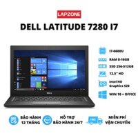 LAPTOP DELL LATITUDE E7280, RAM8 GB, SSD256 GB, I7-6600U, Màn Hình 12,5inch HD , GIÁ RẺ VÔ ĐỊCH, Bảo Hành 12 Tháng